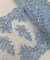 Baby Blue Embroidered Lace Table Runner by the Yard, 20" Wide Sequin Mesh Lace Trim with Scalloped Edges
